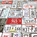 Wachstuch Car Plates N 