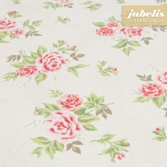 Baumwolle beschichtet abwaschbar Rosy beige H R 