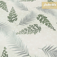 Wachstuch extradick mit Vlies Bresso hellgrau IV 