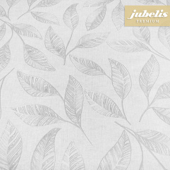 Wachstuch extradick mit Vlies Lucera silber IV 