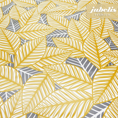 Wachstuch extradick mit Vlies Marino senfgelb IV 