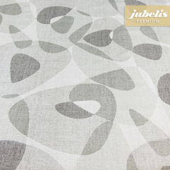 Wachstuch extradick mit Vlies Meda grau IV 