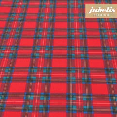 Baumwolle beschichtet strukturiert Christmas Plaid III 200 cm x 140 cm