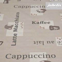 Wachstuch Cappuccino karamel H 