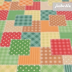 Wachstuch Patchwork bunt P