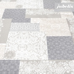 Wachstuch Karoline beige II 400 cm x 140 cm