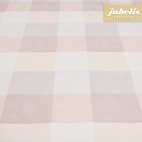 Baumwolle beschichtet abwaschbar Edith beige H 170 cm x 140 cm