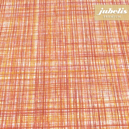 Baumwolle beschichtet strukturiert Justus orange III 160 cm x 140 cm Bauerntisch