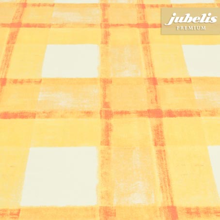 Baumwolle beschichtet abwaschbar Pablo gelb-orange H 190 cm x 140 cm