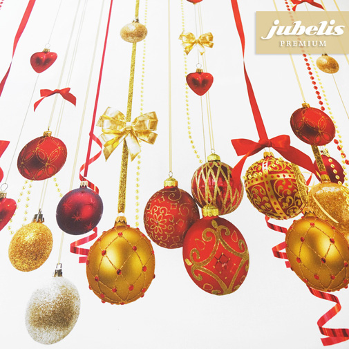 Textiler Luxus-Tischbelag Christmas Balls III