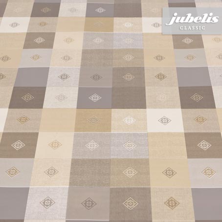 Wachstuch Victor beige H 200 cm x 140 cm