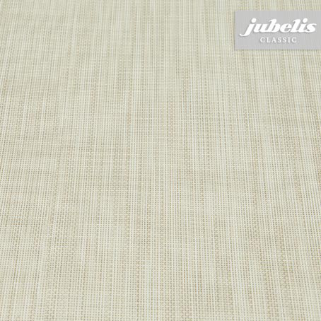 Wachstuch Leinen beige I 240 cm x 140 cm fr Biertische (auf Wunsch geteilt = 2 Decken)