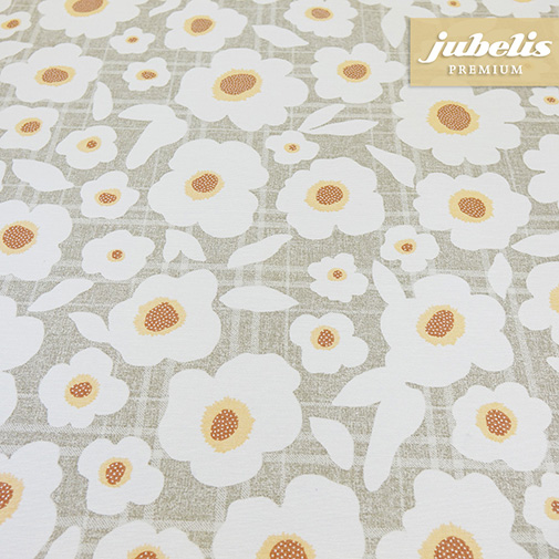 Baumwolle beschichtet abwaschbar Uberta beige III