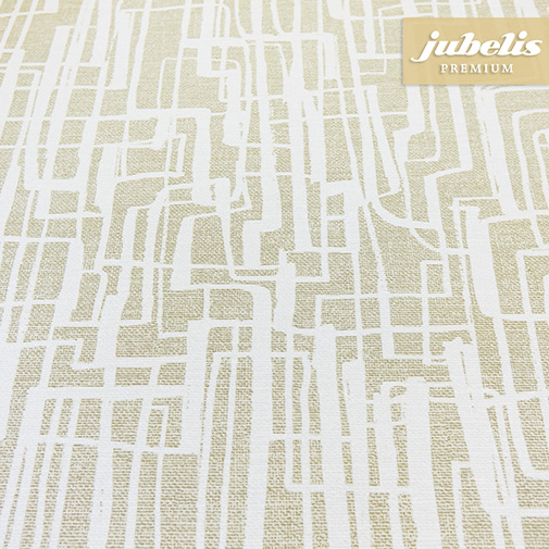 Baumwolle beschichtet abwaschbar Enrika beige III