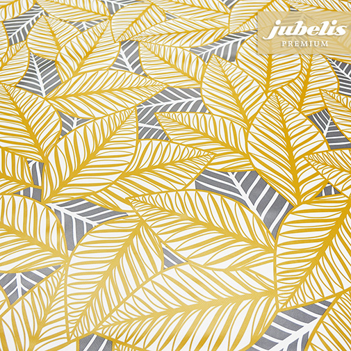 Wachstuch extradick mit Vlies Marino senfgelb IV