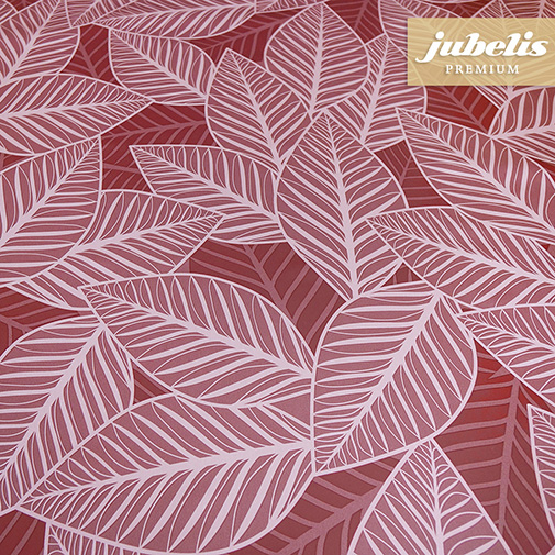 Wachstuch extradick mit Vlies Marino weinrot IV