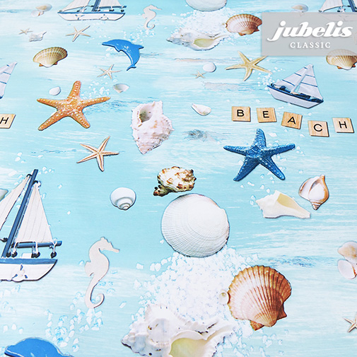 Wachstuch Strandgut N