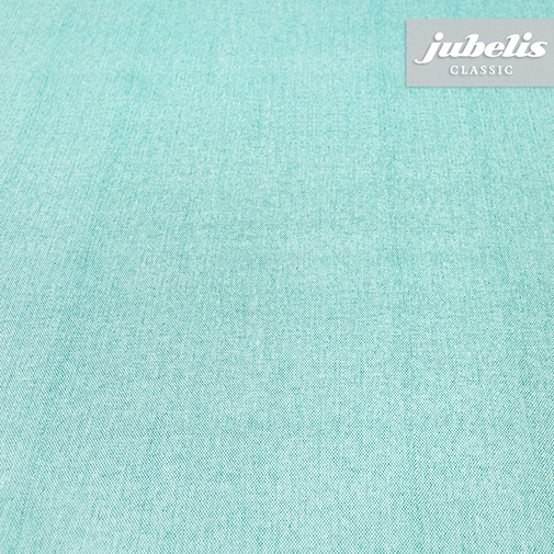 Wachstuch Stoffoptik t�rkis N