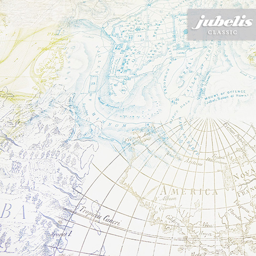 Wachstuch World Map N