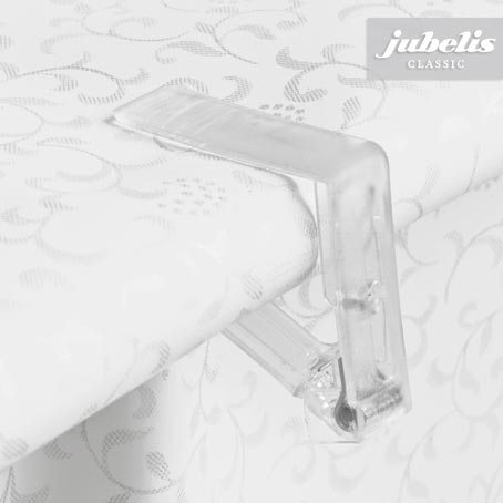 jubelis®  Tischklammern Edelstahl 4er Set